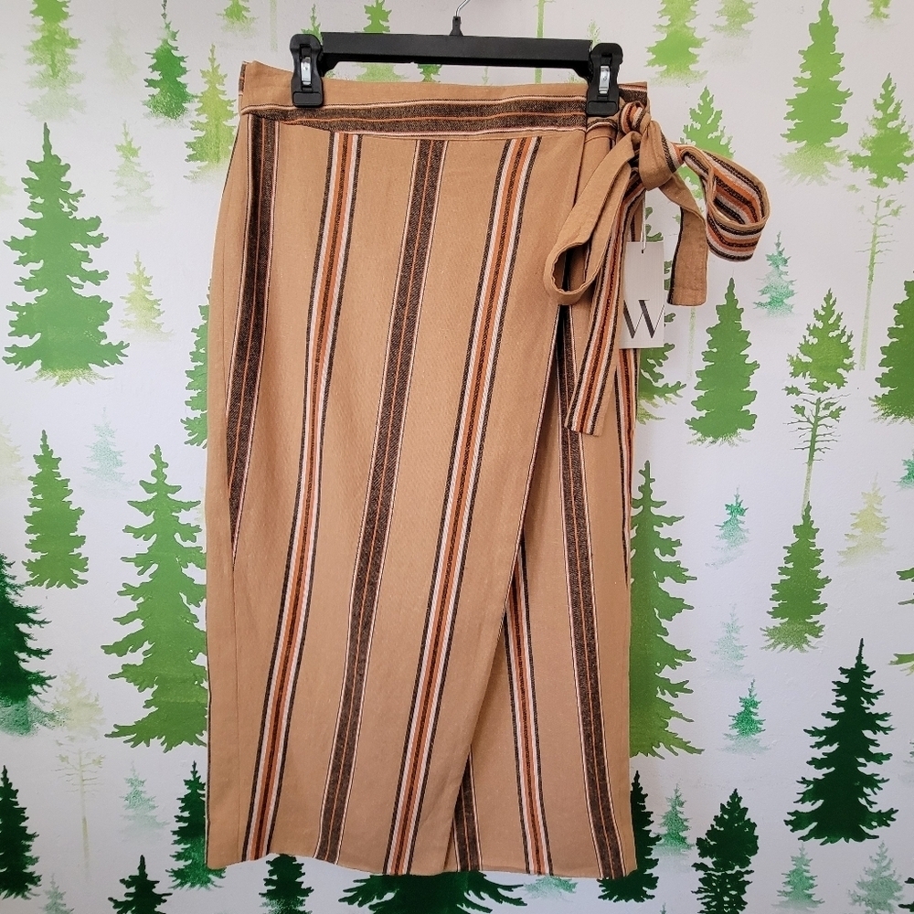 NewvWorthington Long Wrap Skirt